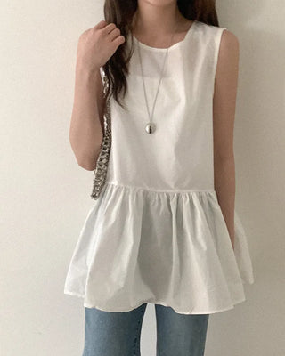 Cotton Frill Tunic
