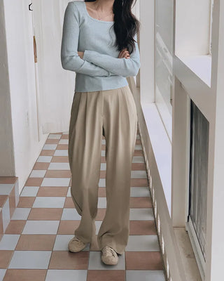 Semi-square knit