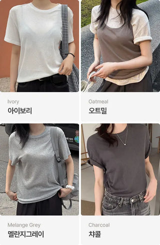 Summer quick-drying short-sleeved T-shirt