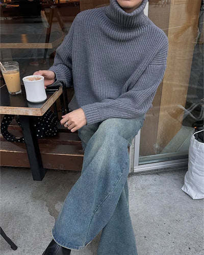 (Unisex) Turtleneck Knit