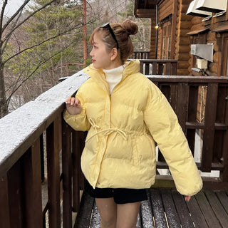 Waist String Padded Jacket