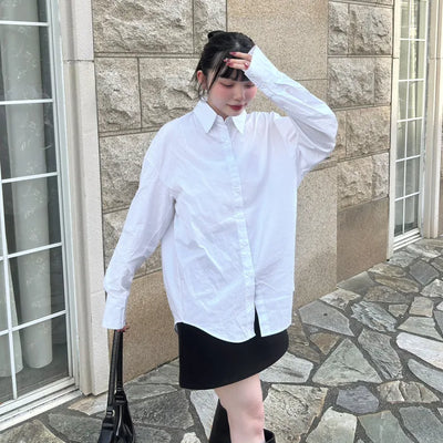 Basic oversized shirt