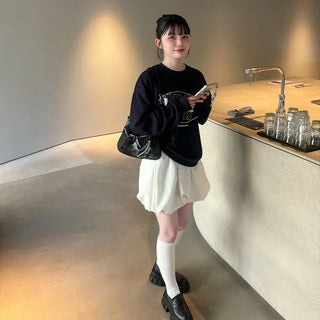 Balloon mini skirt