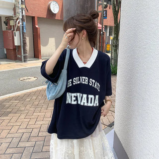 Loose sporty T-shirt
