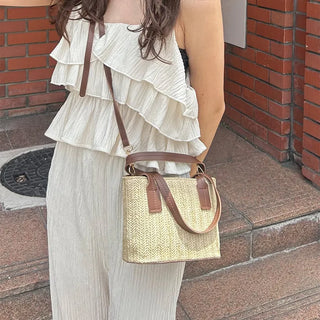 Rattan Shoulder Bag