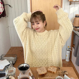 Oversized Cable Knit