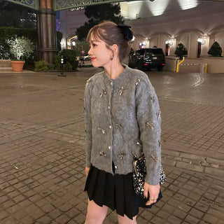 Ribbon Cardigan