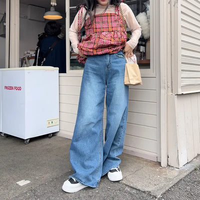 Spring Wide Denim