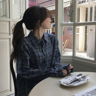 Slim check shirt