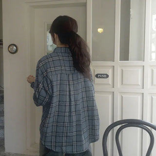 Slim check shirt