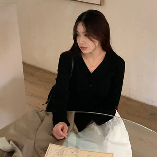 Ribbed cardigan