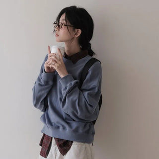 Stitch lettering sweatshirt