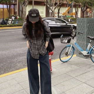 Slim check shirt