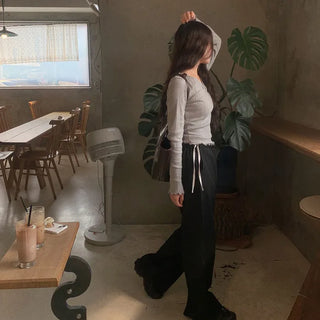 Two-tone training pants