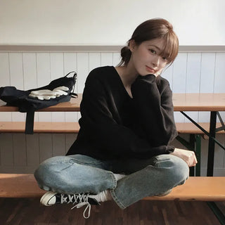 Premium brushed fleece slit sweatshirt