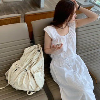 Sleeveless long dress