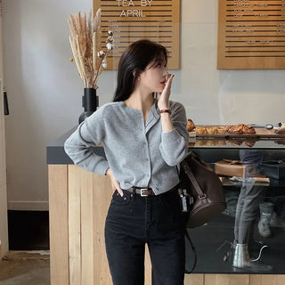 Cashmere Raglan Cardigan
