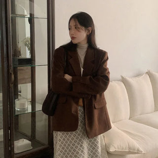 Brown wool jacket