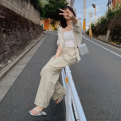 Summer wide-leg pants - 6 colors