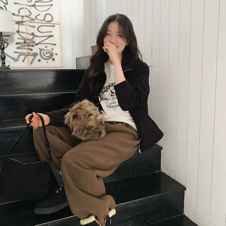 Loose-fit fleece hoodie - 3 colors
