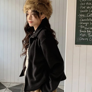 Loose-fit fleece hoodie - 3 colors