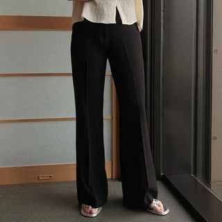 (basic/long) Semi-bootcut slacks - 4 sizes