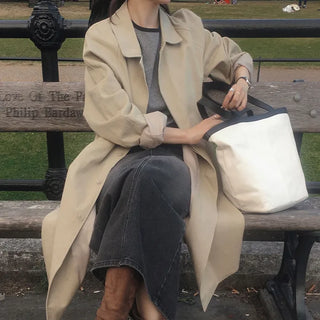 Premium Wash Trench Coat