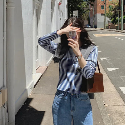 Striped T-shirt - 3 colors