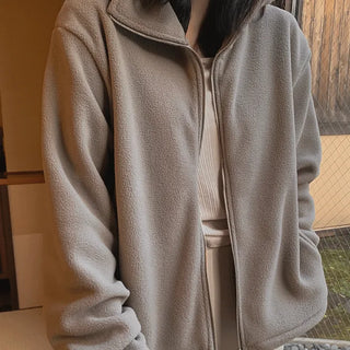 Loose-fit fleece hoodie - 3 colors