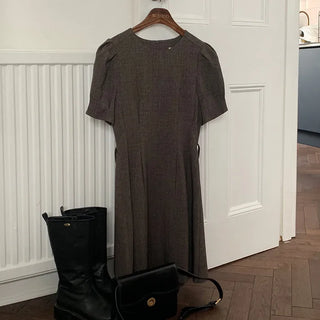 (basic/long) Checkered dress - 2 sizes
