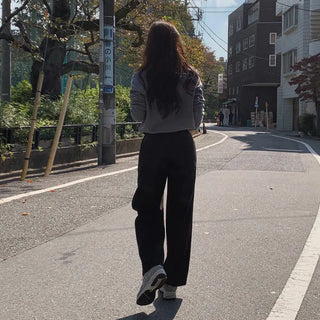 (basic/long) Wide Warmer Slacks - 4 sizes