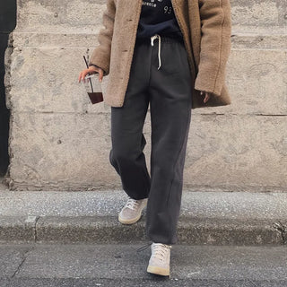 [Choose your length] 2-way fleece-lined sweatpants