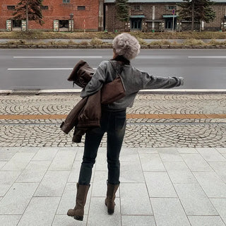 (basic/long) Brushed-back vintage denim - 4 sizes