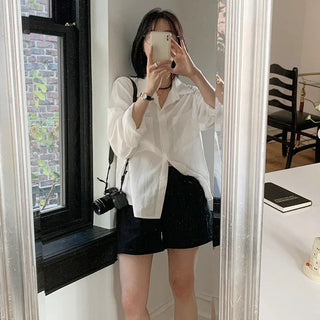 Pigmented elastic waist pants - 5 colors