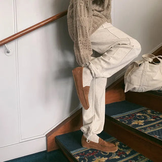 [Choose your length] 2-way fleece-lined sweatpants