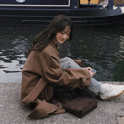 Premium Wash Trench Coat