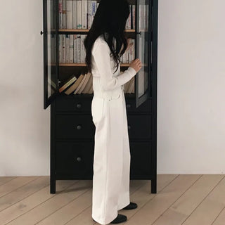 (Basic/Long/Over 10,000 sold) Wide Cotton Pants - 4 sizes