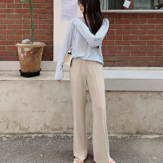 (basic/long) Semi-bootcut slacks - 4 sizes