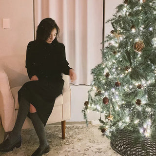 Black turtleneck dress - 2 sizes