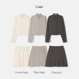 Flared skirt (set-up) - 3 sizes
