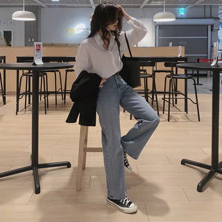 (basic/long) Wide Denim Pants - 4 sizes