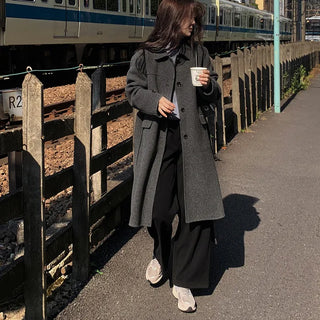 (basic/long) Wide Warmer Slacks - 4 sizes
