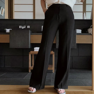 (basic/long) Semi-bootcut slacks - 4 sizes