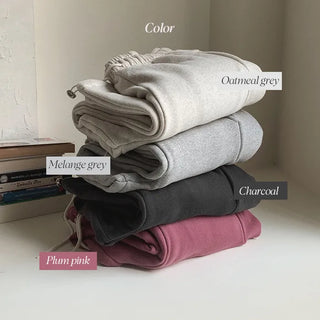 [Choose your length] 2-way fleece-lined sweatpants
