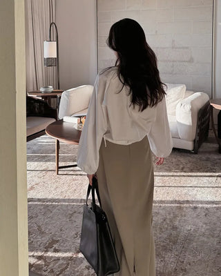 Daily long skirt