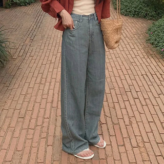 (basic/long) Vintage Summer Denim Pants - 4 sizes