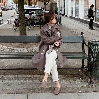 Cotton pants (with fleece lining) - 2 colors