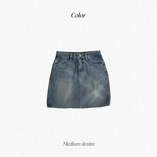 Denim skirt - 2 colors