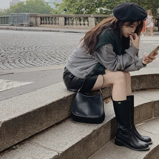 #LENTO. Classic Mid-Calf Boots - 2 colors