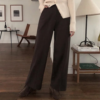 (basic/long) Wide Warmer Slacks - 4 sizes